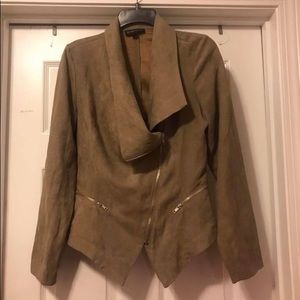 Moto Style Blazer with Silver Hardware.